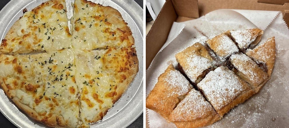 Eddy's Pizza Menu